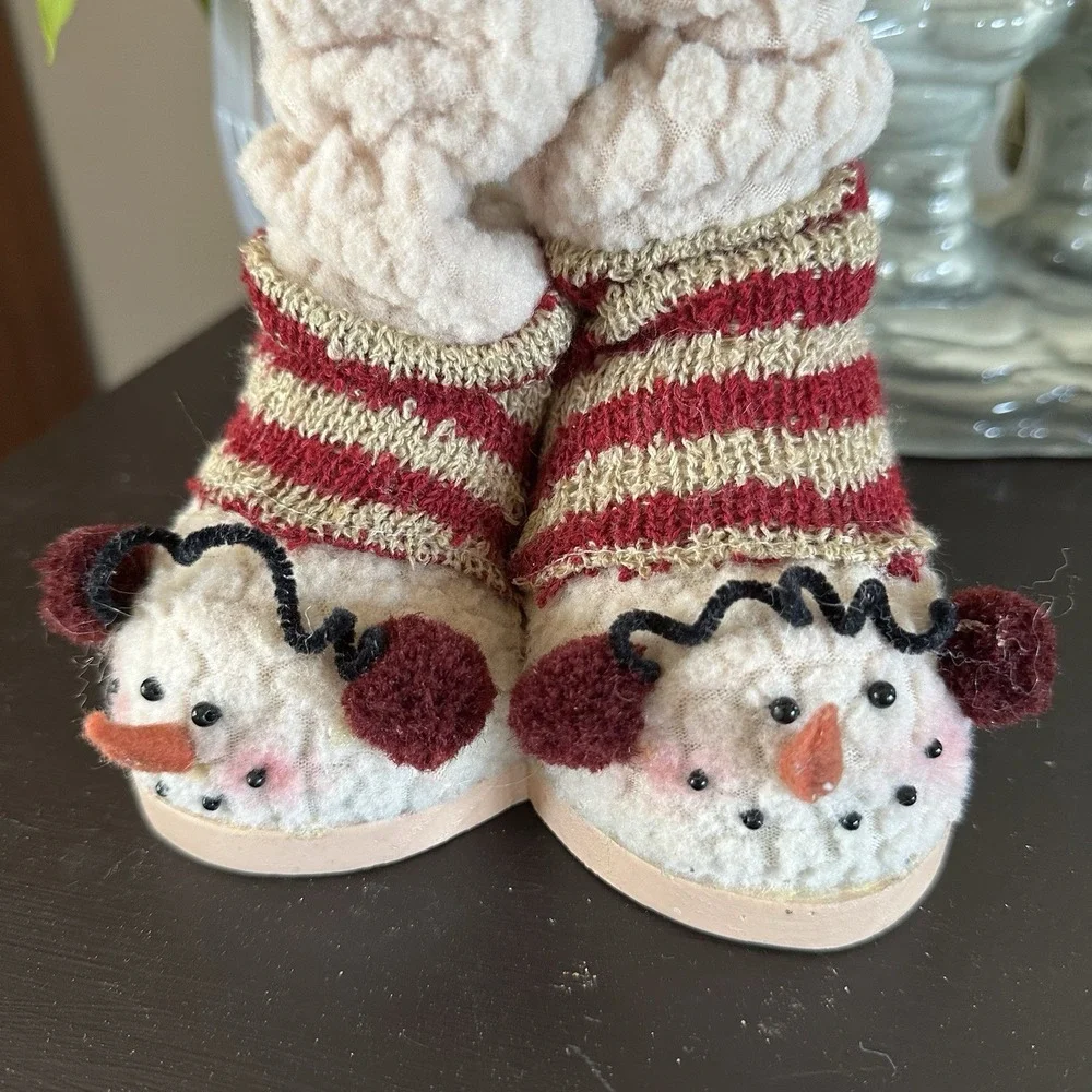 VTG Standing Country Rustic Snowman 